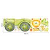 Kina R00606 Wall Stickers for Children's Bedroom, Jungle and Measurement Design, 100 x 30 cm view 2