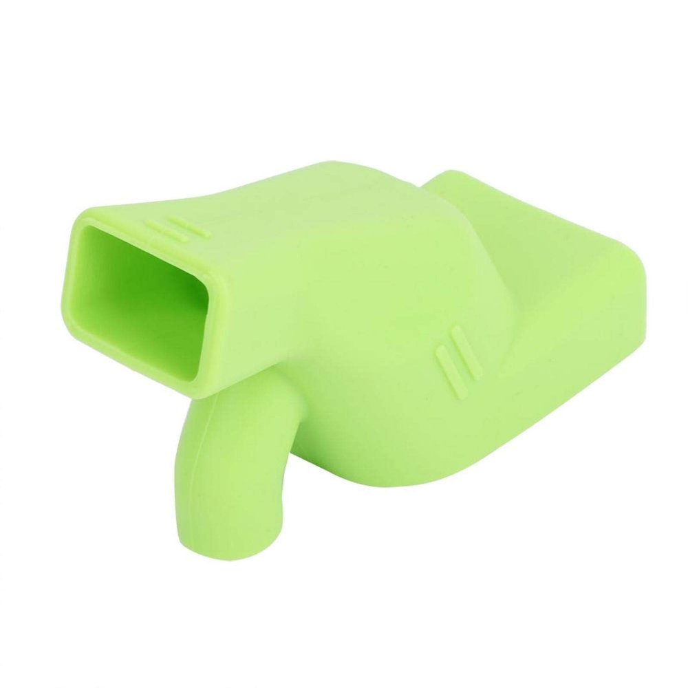 Kuuleyn Faucet Extender for Toddlers, Silicone Sink Faucet Extension, Green