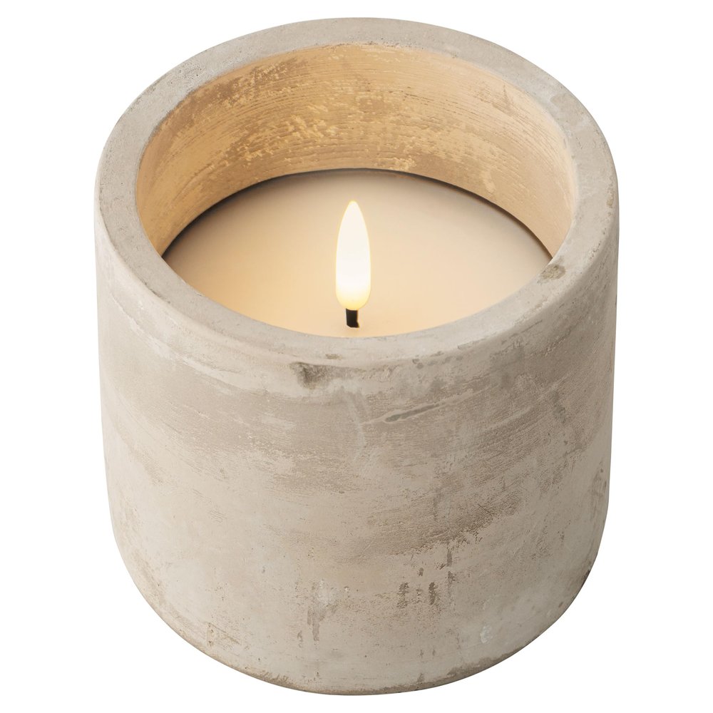 Lumineo Solar Candle for Indoor and Outdoor Use, 71314