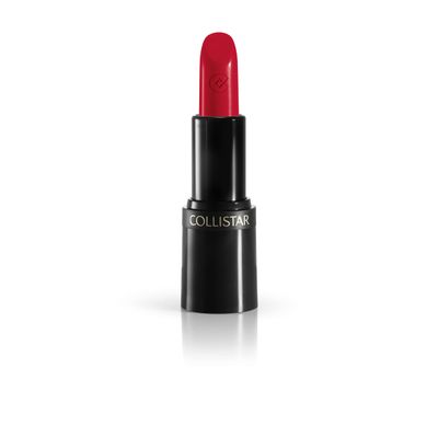 Collistar Puro Lipstick, Pure Long-Lasting Color, Hydrated and Regenerated Lips, Satin Finish, No. 111 Milano Red, 3.5 ml