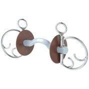 BERIS Konnex Tongue-Bow Bar Jumping Combination Curb Bit, 130 mm, Hard, Hard, 13 cm