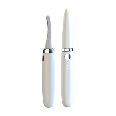 Elitzia ETSC888 Electric Eyelash Curler, Rechargeable, USB, White