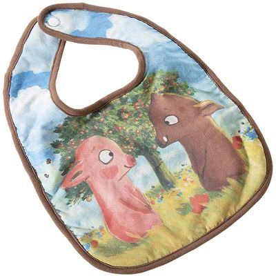 Heunec & Co. KG Rosalie and Trüffelchen Brown Bib