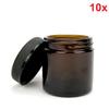 Sala Amber Glass Ointment Jars, Cream Containers, 10 x 30 ml view 2