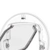 Transparent Round Pet Door with Lock for Cats, Puppies and Dogs view 3