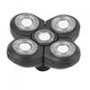 Razor Head, 5 Blades, Rotating, Waterproof, Ergonomic, Washable view 1