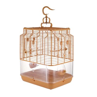SISWIM Creative Luxury Acrylic Bird Cage, 48 x 38 x 58 cm, for Macaws