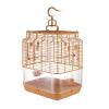 SISWIM Creative Luxury Acrylic Bird Cage, 48 x 38 x 58 cm, for Macaws view 1