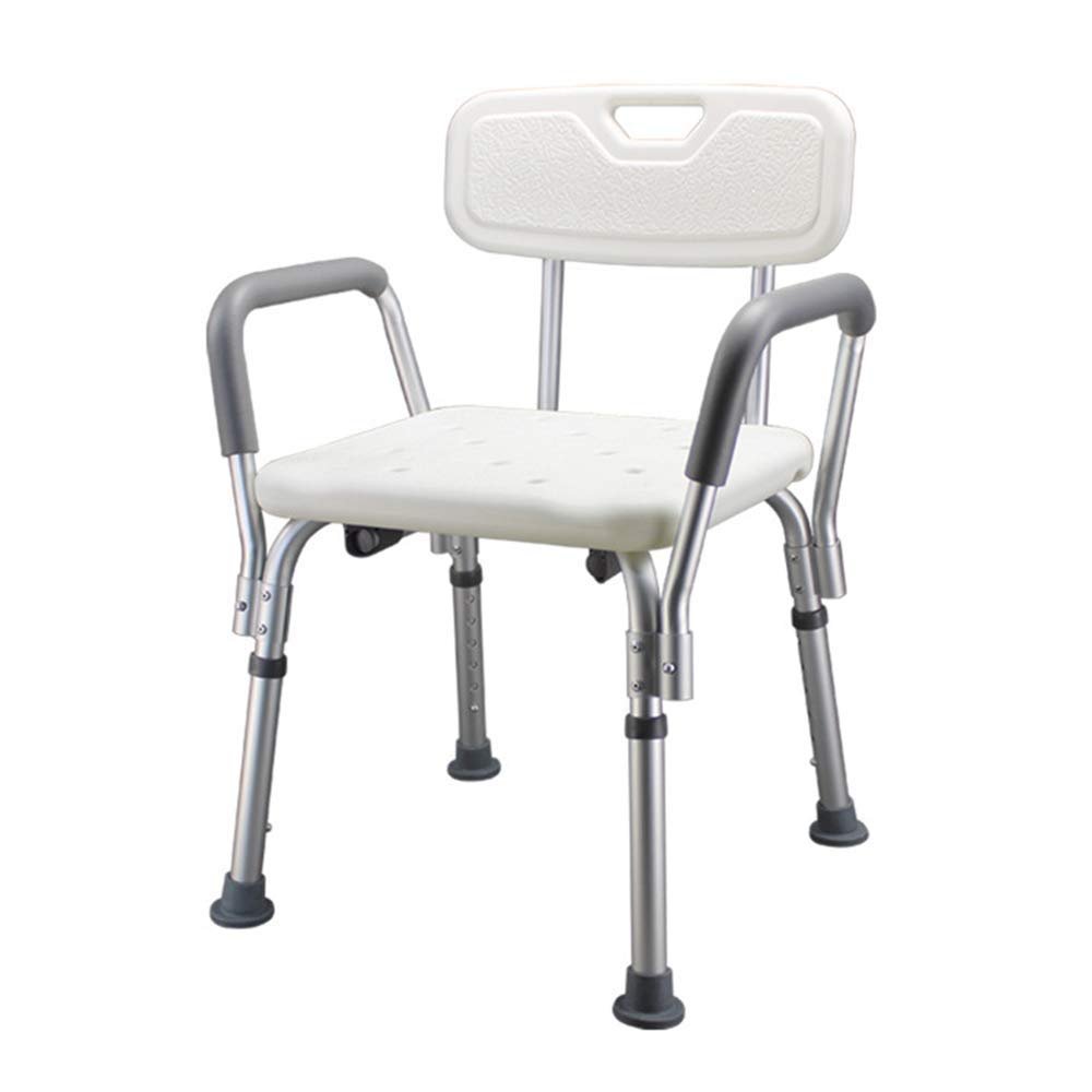NMDCDH Shower Chair for Elderly Adults with Armrests and Backrest