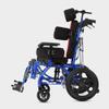 Fully Reclining Folding Aluminum-Alloy Wheelchair for Children and Adults, Middle-Aged Stroke Patients with Hemiplegia, Elderly People Requiring High Back Support, and People with Cerebral Palsy view 2