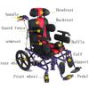 Fully Reclining Folding Aluminum-Alloy Wheelchair for Children and Adults, Middle-Aged Stroke Patients with Hemiplegia, Elderly People Requiring High Back Support, and People with Cerebral Palsy view 3