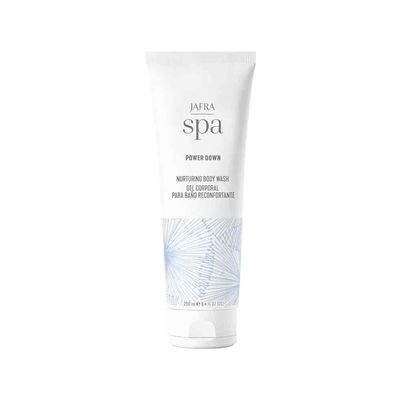 Jafra SPA Power Down Naturing Body Wash Lotion