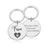 Personalized Stainless Steel Pet ID Tag for Dogs and Cats, Silver, 30 x 30 mm view 1