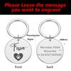 Personalized Stainless Steel Pet ID Tag for Dogs and Cats, Silver, 30 x 30 mm view 2