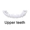 1 Pair Temporary Snap-On Dentures, Fake Teeth Veneers for a More Even Smile view 3