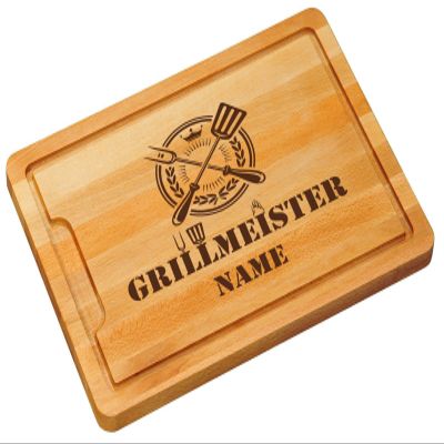 Highlight Media XL Grill Board with Name Engraving – BBQ Griller G9 (Name)