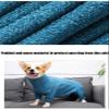 GZGLZDQ Dog Fleece Onesie with Legs and Hood view 2