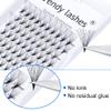 14D Volume Eyelash Extensions, Pre-Fanned, 0.07 mm, Mixed 14–20 mm, D Curl view 3