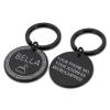 Personalized Dog ID Tag, Black Bone, S, 20 x 20 mm view 1