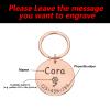Personalized Rose Gold Pet ID Tag, 25 x 25 mm view 3