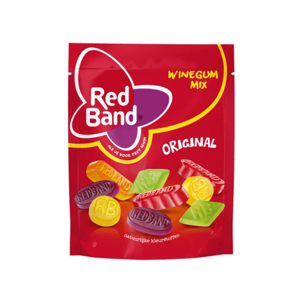 Red Band | Wine Gum Mix | 10 x 235 grams
