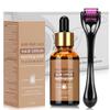 Beayosses Dermaroller Set 0.5 mm Microneedling Scalp Roller with Hair Growth Serum, 30 mL view 1