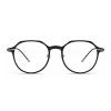 HODERDS Blue Light Blocking Retro Reading Glasses, +2.00, Matte Black view 1
