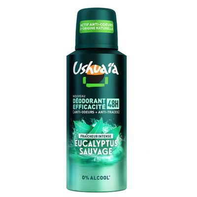 Ushuaia Men's Eucalyptus Sauvage Deodorant Spray, 6 Count