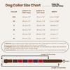 Carlos Diaz Genuine Waxed Leather Premium Polo Dog Collar with Embroidery, S view 3
