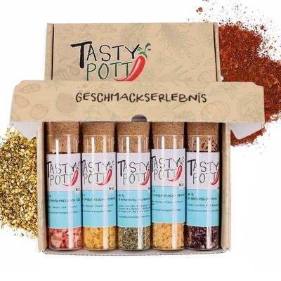 Tasty Pott Thank-You Box – Organic Spice Gift Set