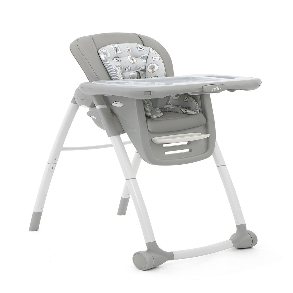 Joie Multiply 6-in-1 Highchair, Compact Folding, 6 Months to 27 kg, Portrait