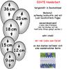 10 Fillable Cardboard Easter Eggs, Custom Name, Various Sizes and Designs view 2