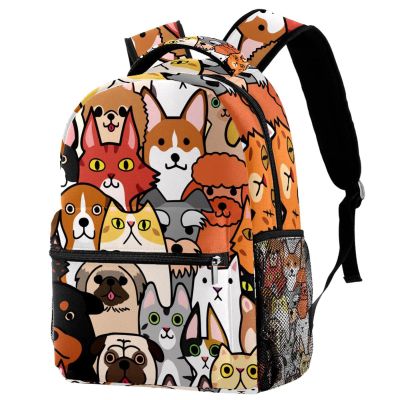 Leisure Campus Travel Backpack with Bottle Holders for Girls and Boys