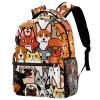 Leisure Campus Travel Backpack with Bottle Holders for Girls and Boys view 1