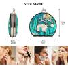 Vnurnrn Green Deer Sun Folding Compact Makeup Mirror view 2
