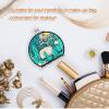 Vnurnrn Green Deer Sun Folding Compact Makeup Mirror view 4