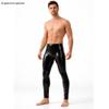 LatexDreamwear Dipped Latex Leggings, Black, M-L, Women's and Men's view 3