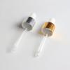 ZEOABSY 20-Pack 10 mL Mini Clear Glass Dropper Bottles with Silver Rings view 4