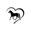 Horse Heart Sticker 13x12cm in 21 Colors view 1