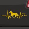 Heartbeat Horse Sticker - 21 Colors view 1