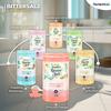 Nortembio Scented Epsom Salt 180 g Magnesium Bath Salt with Vitamins C & E | Foot Bath, Home Spa, Relaxation & Well-Being | Scent of Your Choice + Free eBook (Tropical Coconut) view 2