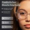 CCVOO Reading Glasses for Women and Men, Blue-Light Computer Readers view 4