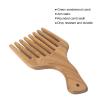 Sandalwood Wooden Comb with Long Teeth, Detangling Comb for Afro-Textured Hair and Beards, Ergonomic Handle for Men and Women view 4