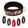 Buddypack Wide, Softly Padded Dog Collar (Brown-Cream, XS) view 1