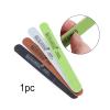 TYUTYU Portable Thick Double-Sided Wooden Nail Files, Brown view 2