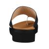 Lfzhjzc Platform Wedge Bunion-Corrector Sandals for Women, Black, EU 42 view 4