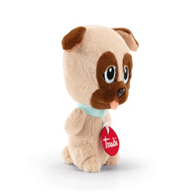 Trudi Friends Small Pug Plush Toy, 9 x 16 x 9 cm