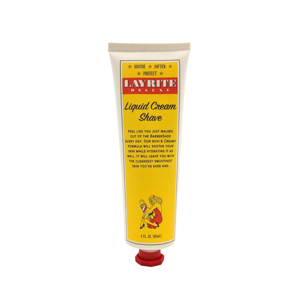 Layrite Liquid Shave Cream (118 ml) | Soothes, Softens, Protects
