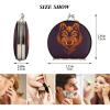 Vnurnrn Golden Wolf King Makeup Compact Mirror for Handbags, Foldable Travel Pocket Mirror view 2