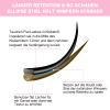 Ellipse Flat Lash Extensions, Matte Black, 0.15 mm, C Curl, 8–15 mm Mix view 4